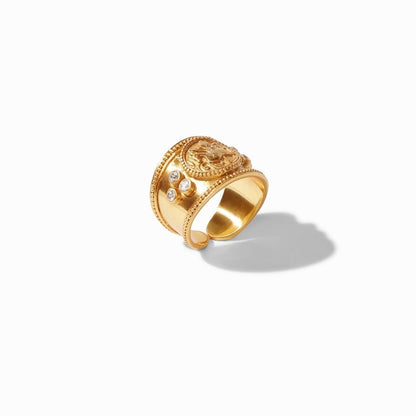 JV Coin Crest Ring