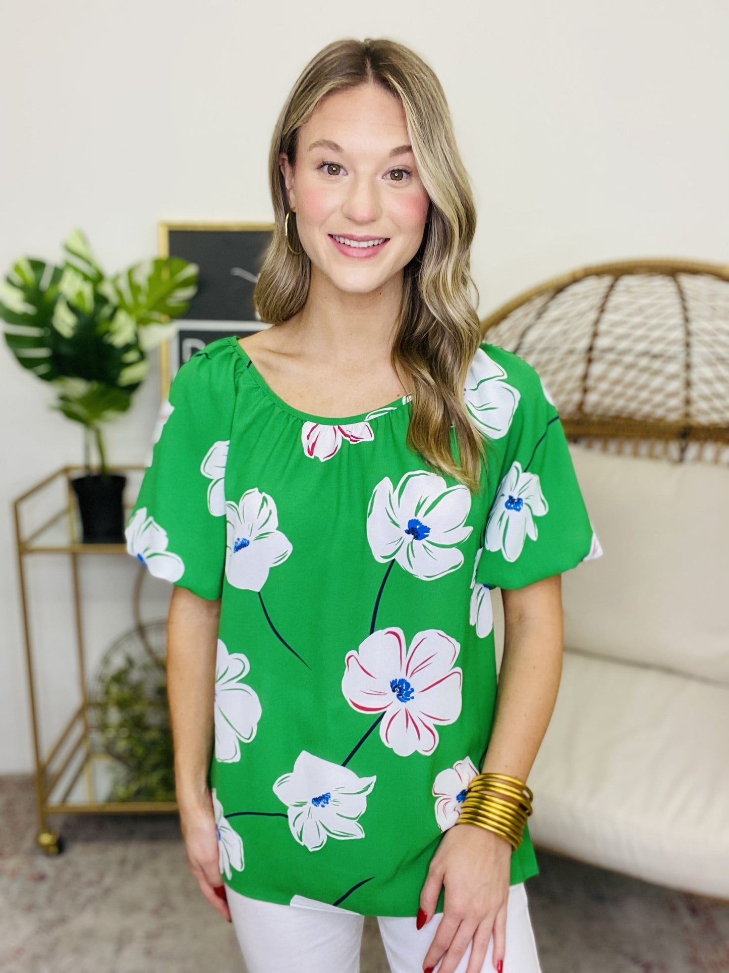 The Nicolette Top in 2 Colors/AS