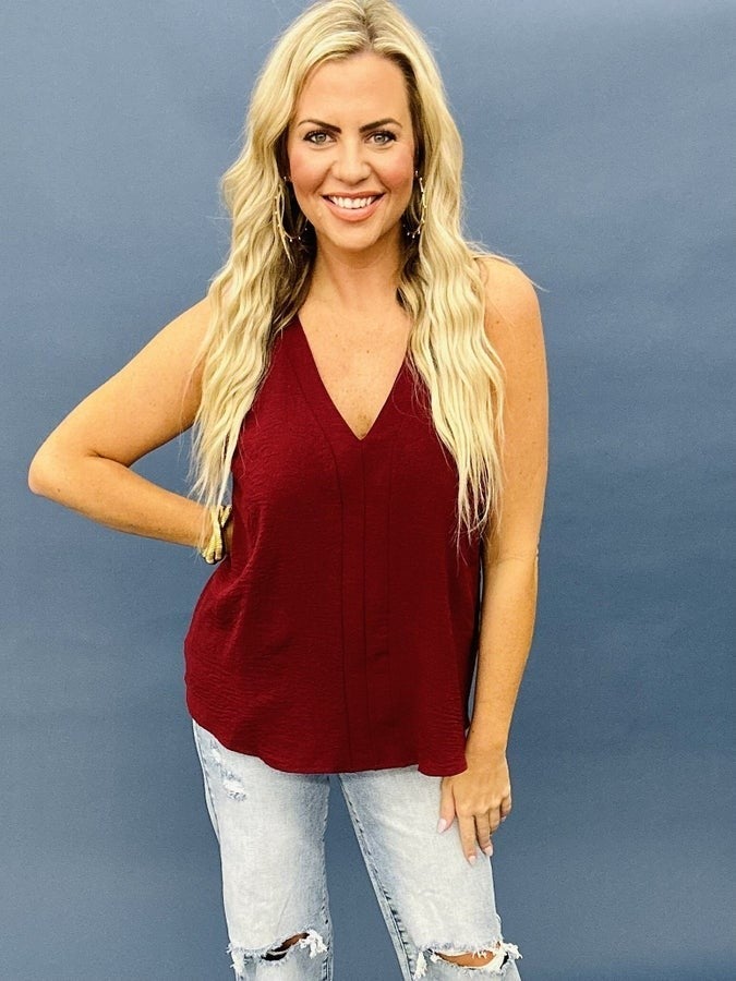 The Solid Airflo Lined Tank -LOTS of Colors/AS