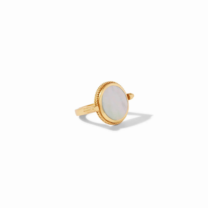 JV Coin Revolving Ring