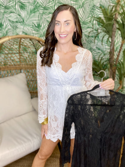 The All Laced Coverup in 2 Colors