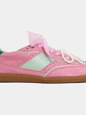 The Sophie Sneakers in Pink