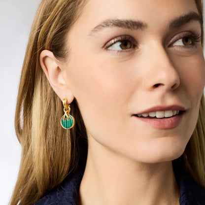 JV Essex Hoop & Charm Earring