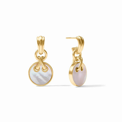 JV Essex Hoop & Charm Earring