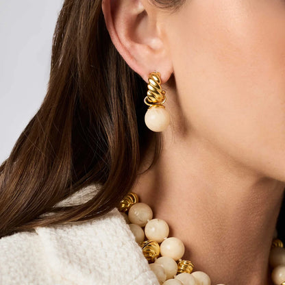 JV Ravello Hoop & Charm Earring