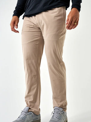 The Performance Pants- Cobblestone Khaki