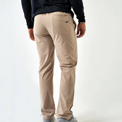 The Performance Pants- Cobblestone Khaki