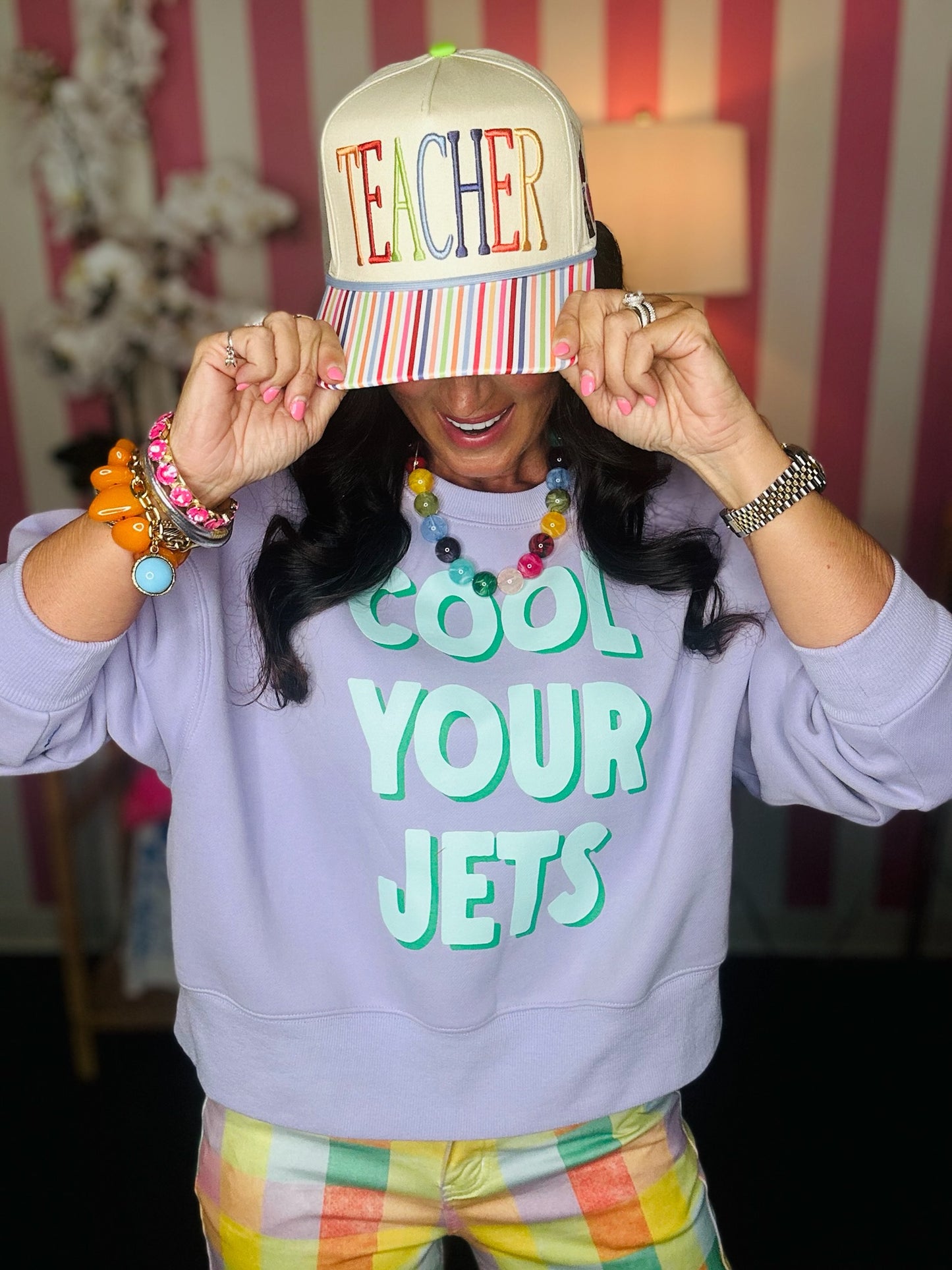 The Cool Your Jets Crop Sweatshirt
