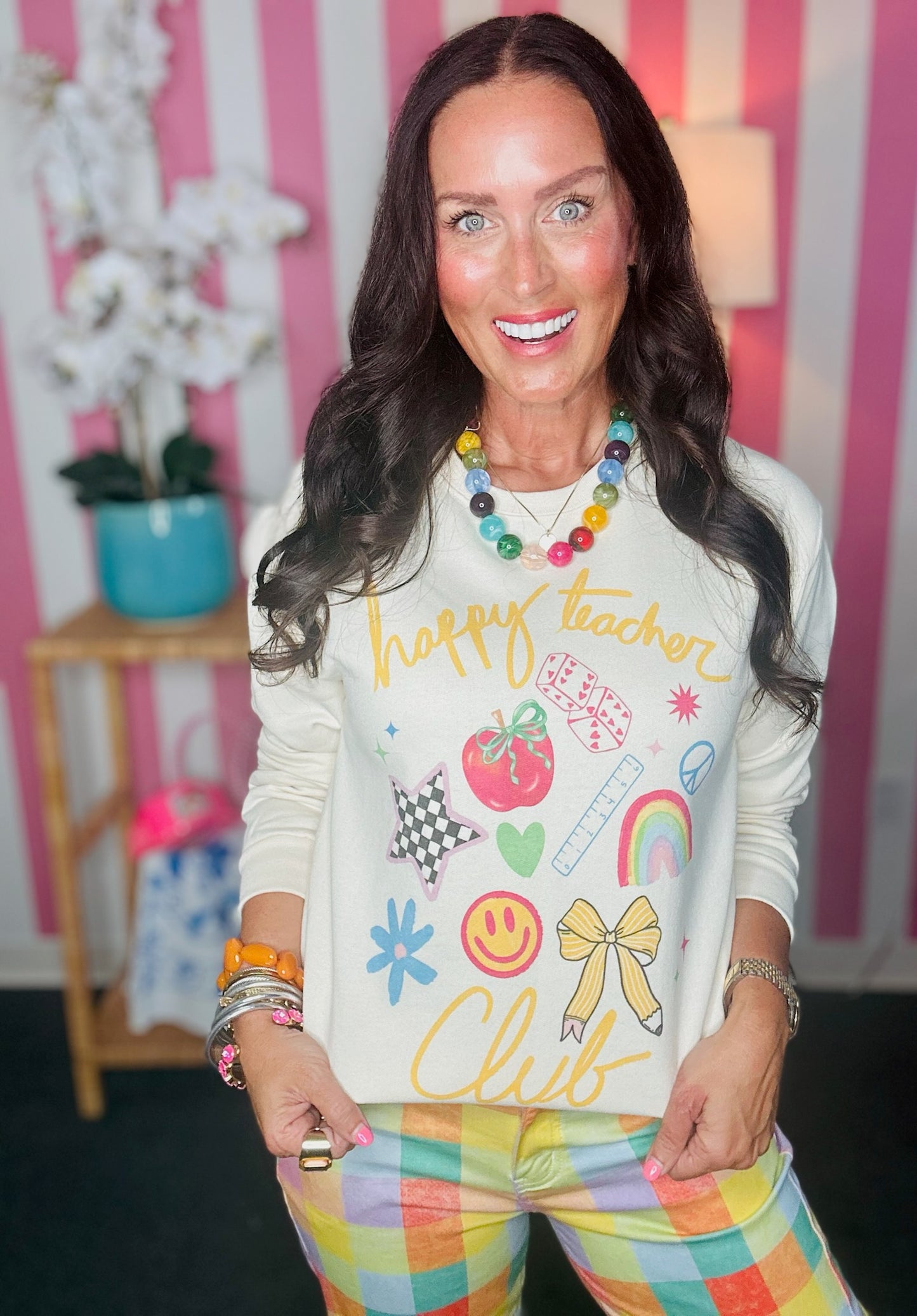 The Happy Teacher Club Sweatshirt