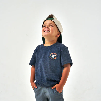Youth Burlebo SS Tee in Old School Duck Hunt