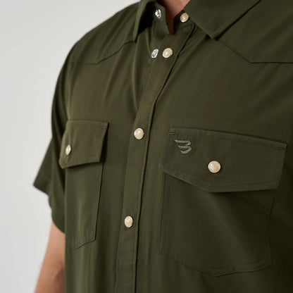 The Burlebo Performance Western Shirt in 3 Colors