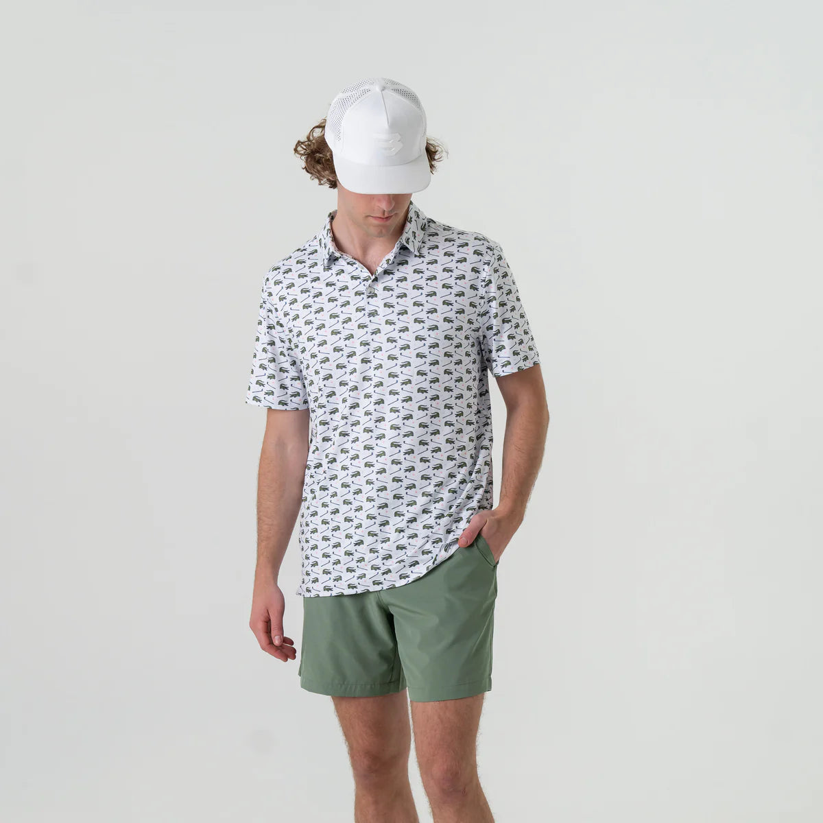 The Burlebo Performance Polo in Tap It In