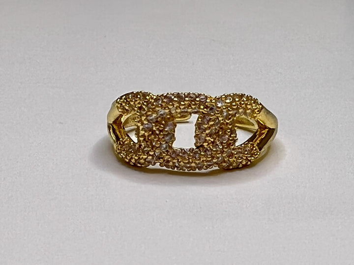 Chain Links Ring