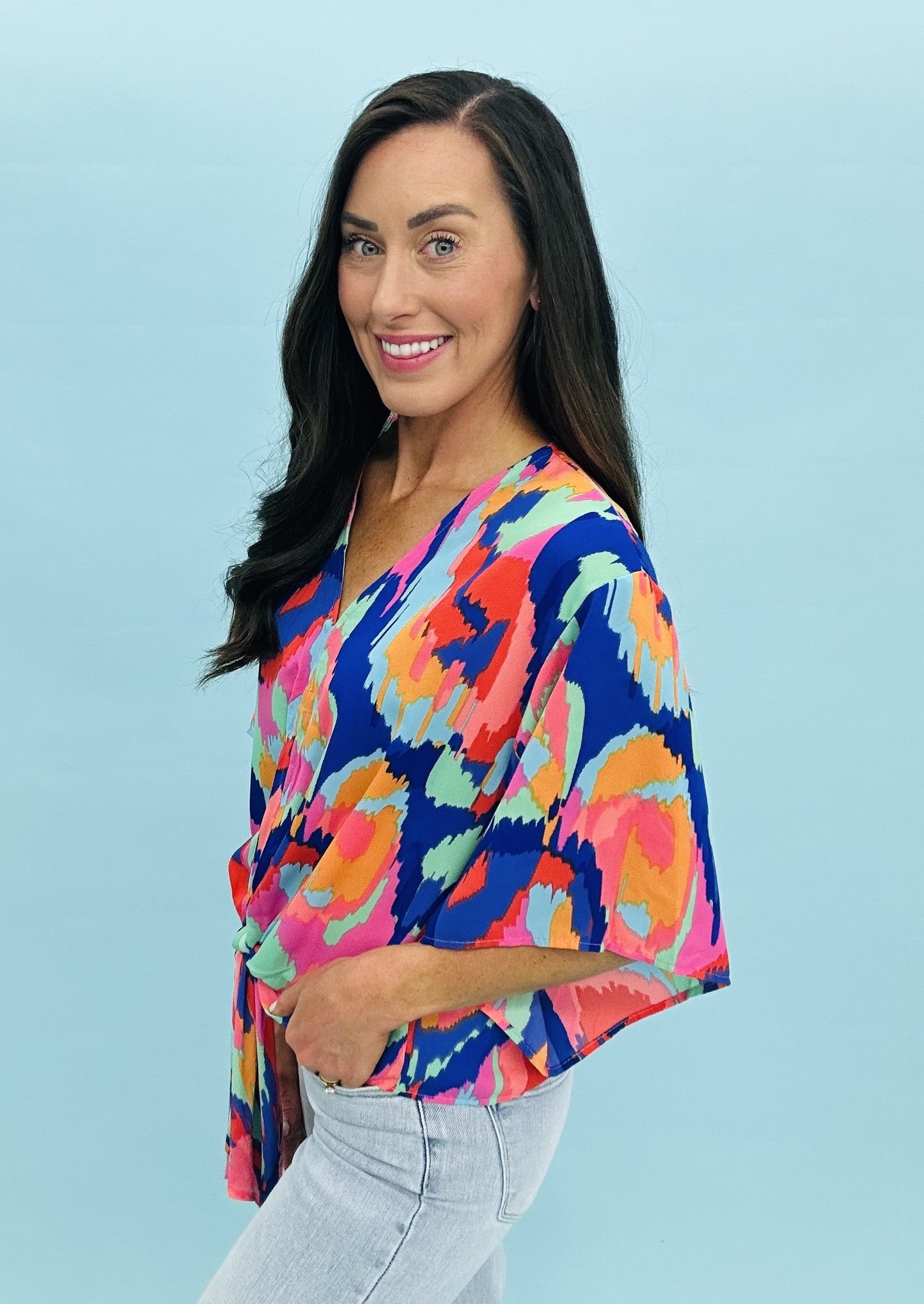 The Free Spirit Tie Top - AS