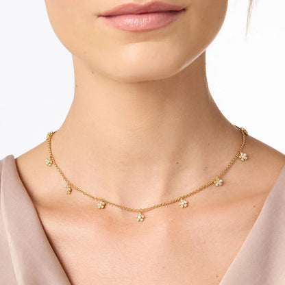 JV Laurel Delicate Charm Necklace