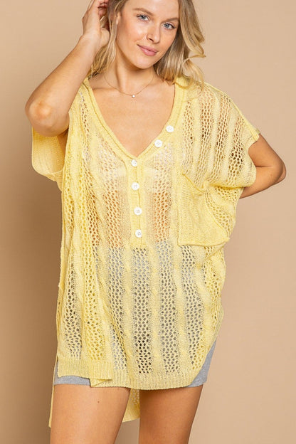 The Fishnet Tunic - 2 Colors