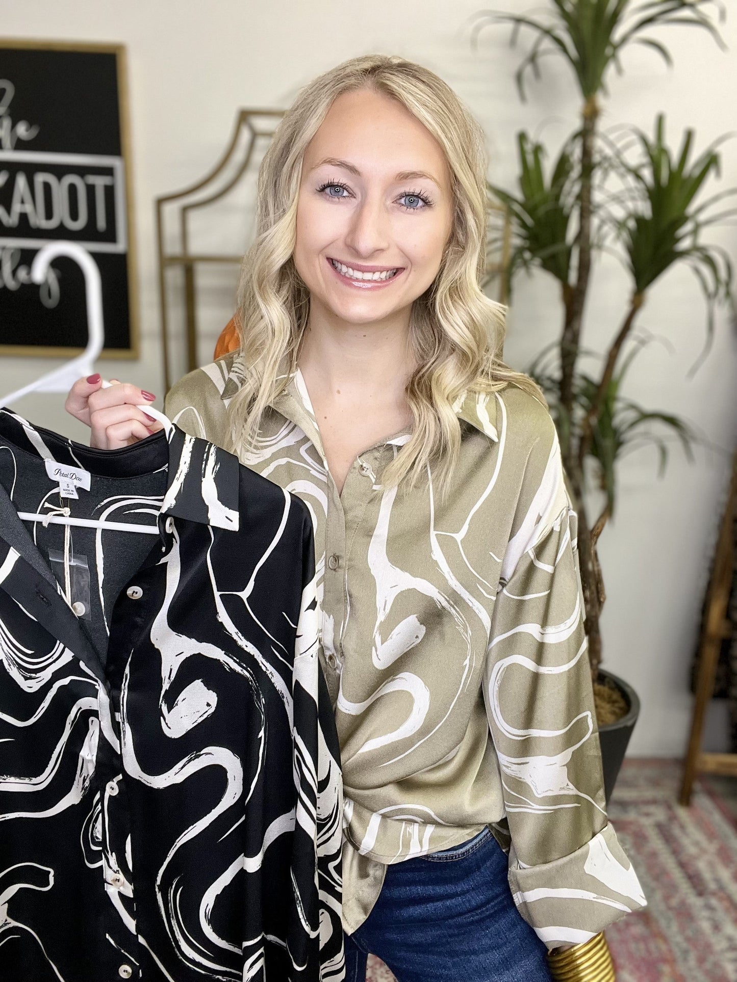 The Swirl Bomb-ish Top-2 Colors