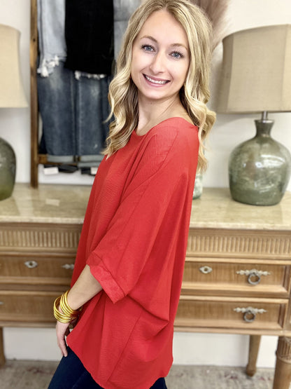 The Solid Adrienne Scoop Poncho - 10 Colors/AS