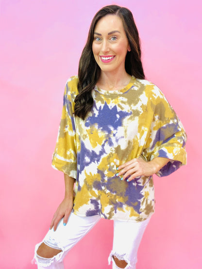 The LSU Fan Oversized Top