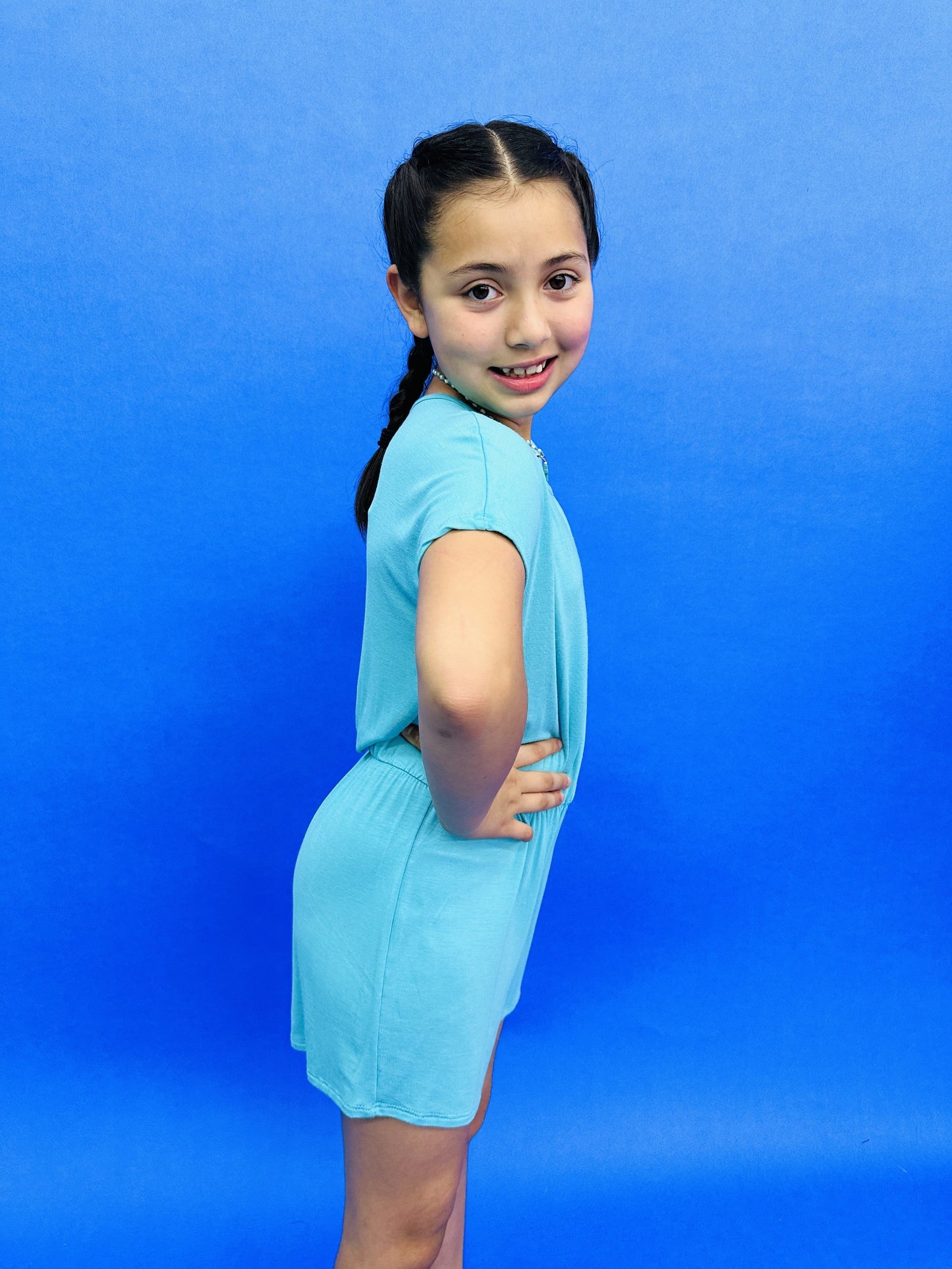 KIDS Tee Romper in 6 Colors
