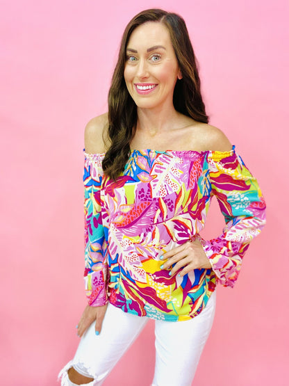 Tropical Bliss Top-2 Colors