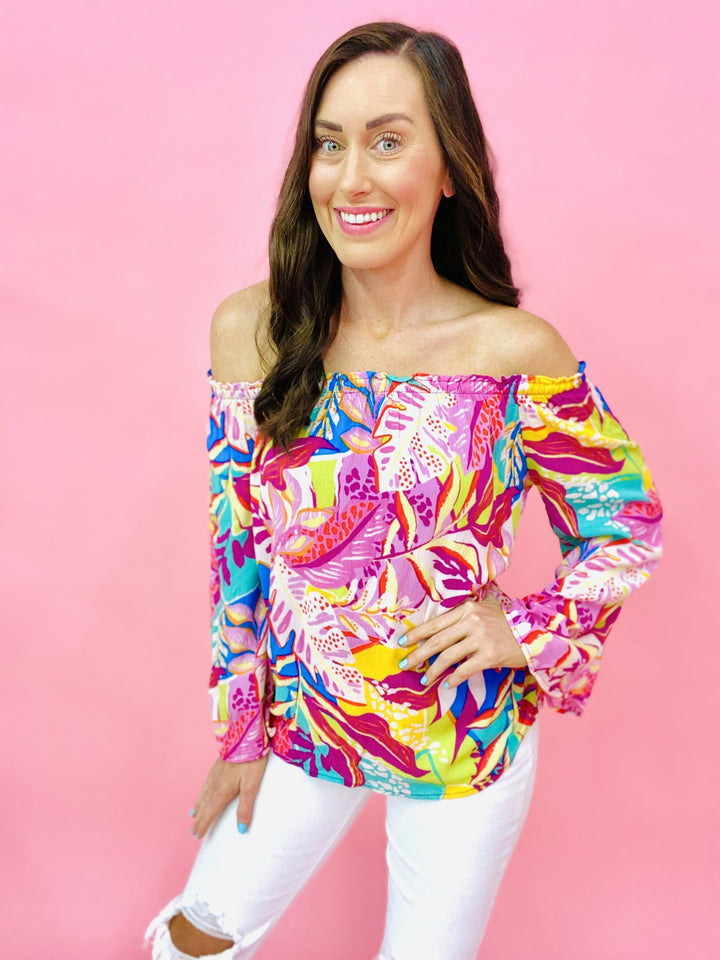Tropical Bliss Top-2 Colors