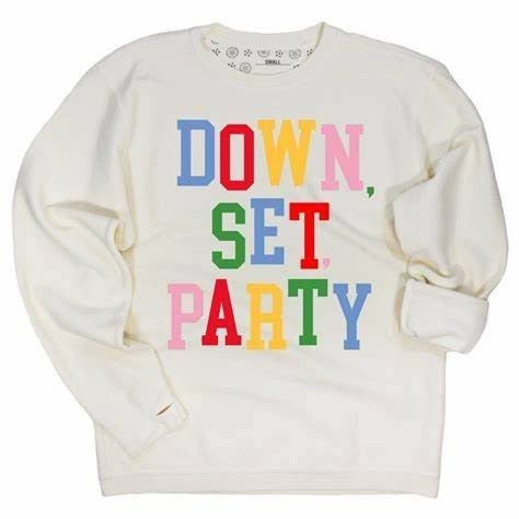 The Party Down Set Corded Pullover