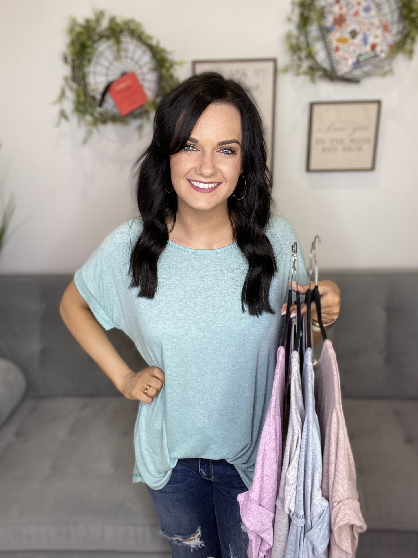 The Ava Lane Tee in 5 Colors