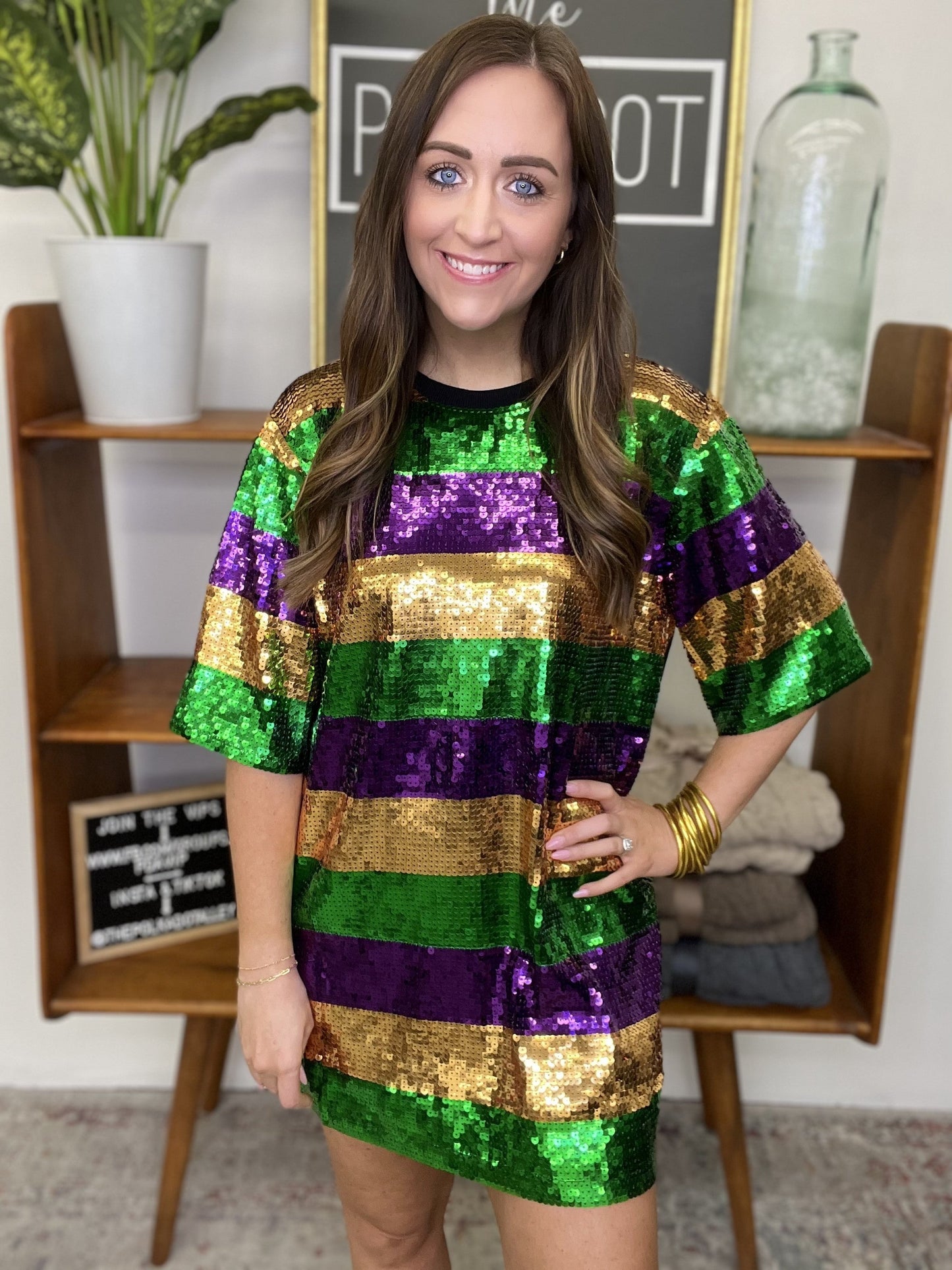 The Mardi Sequin Dress