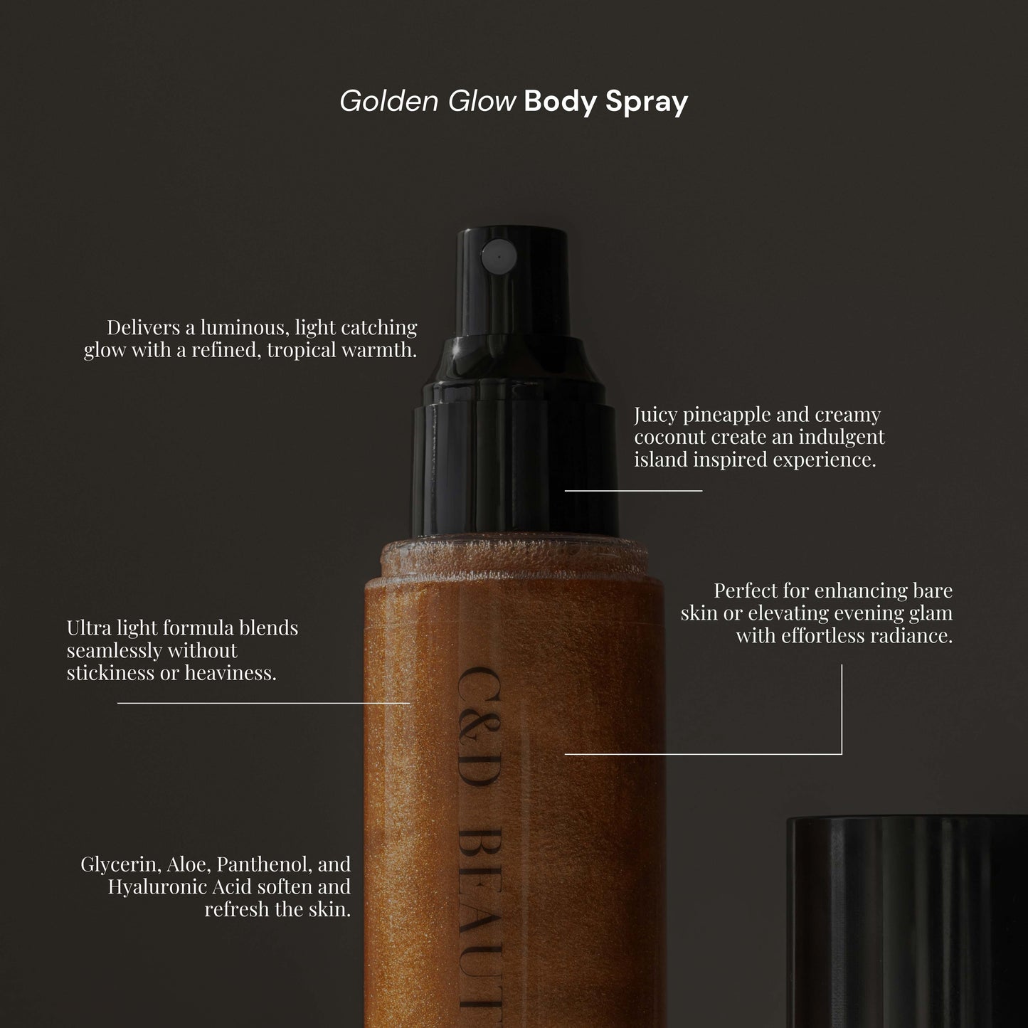 C&D Golden Glow Body Spray