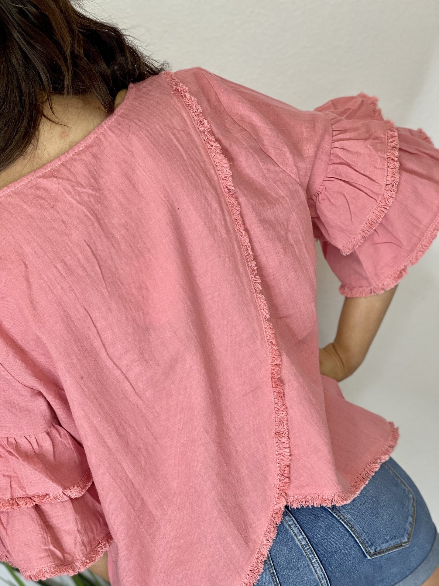 The Lee Linen Top - 3 Colors, All Sizes