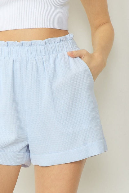 The Entro Waffle Shorts - 4 Colors