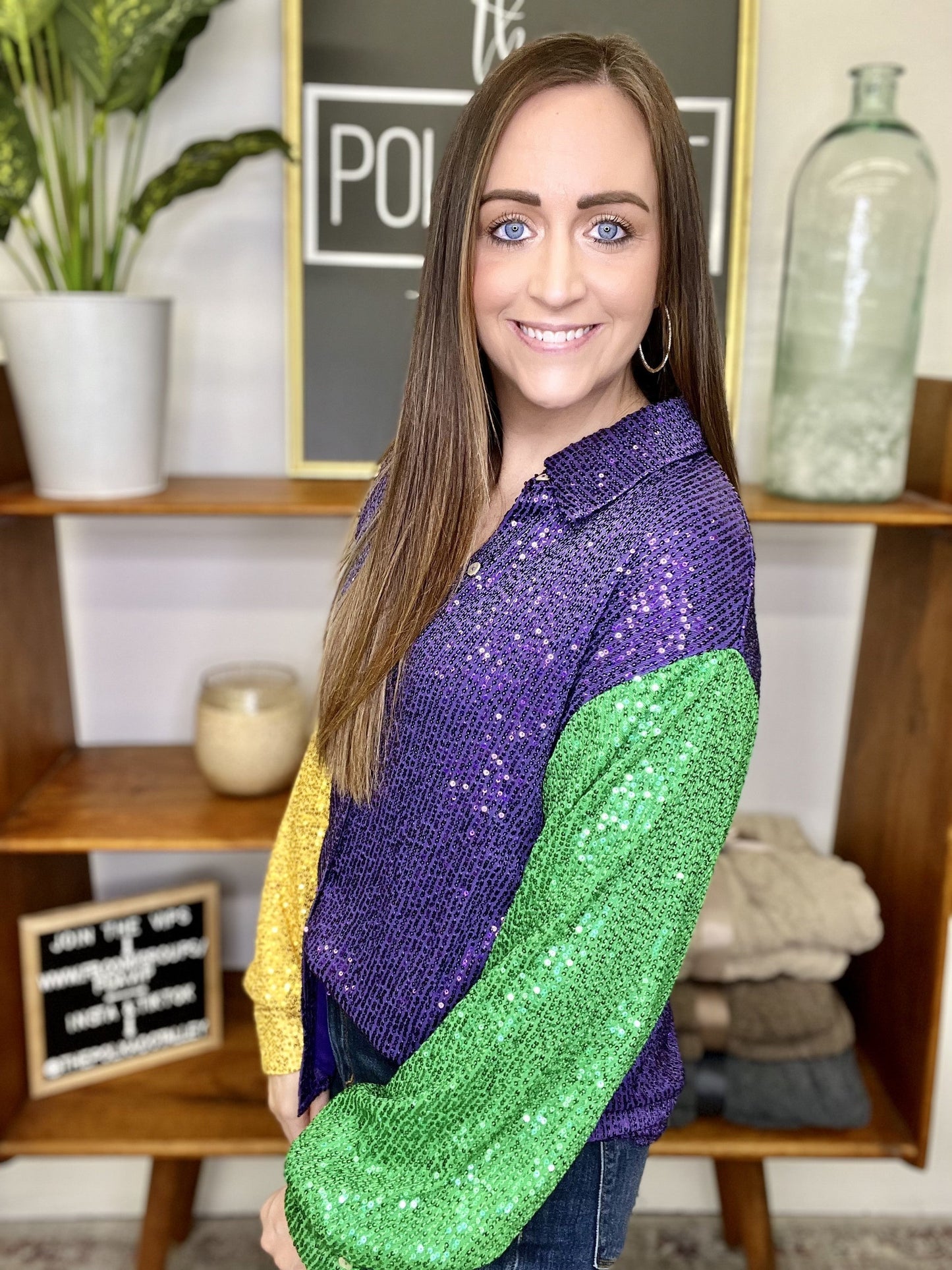 The Ritz Mardi Top