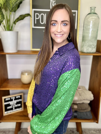 The Ritz Mardi Top
