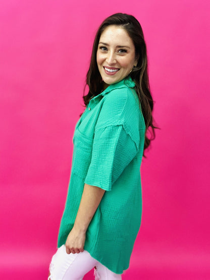 The Double Gauze Top - AS