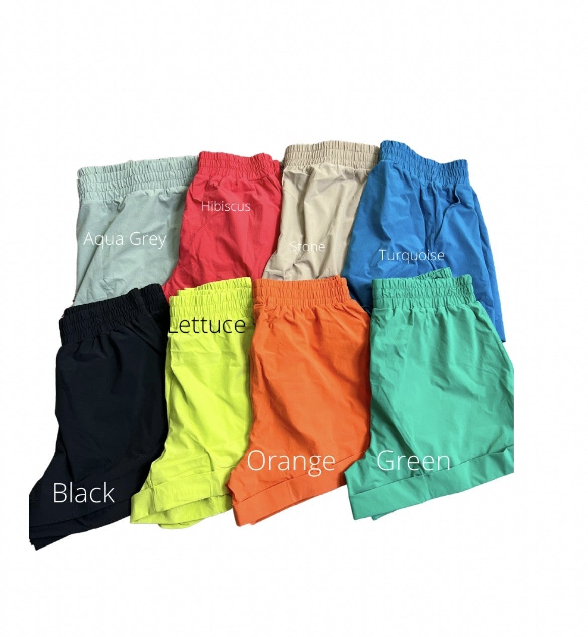 The Mono Cuffed Shorts-7 Colors/AS