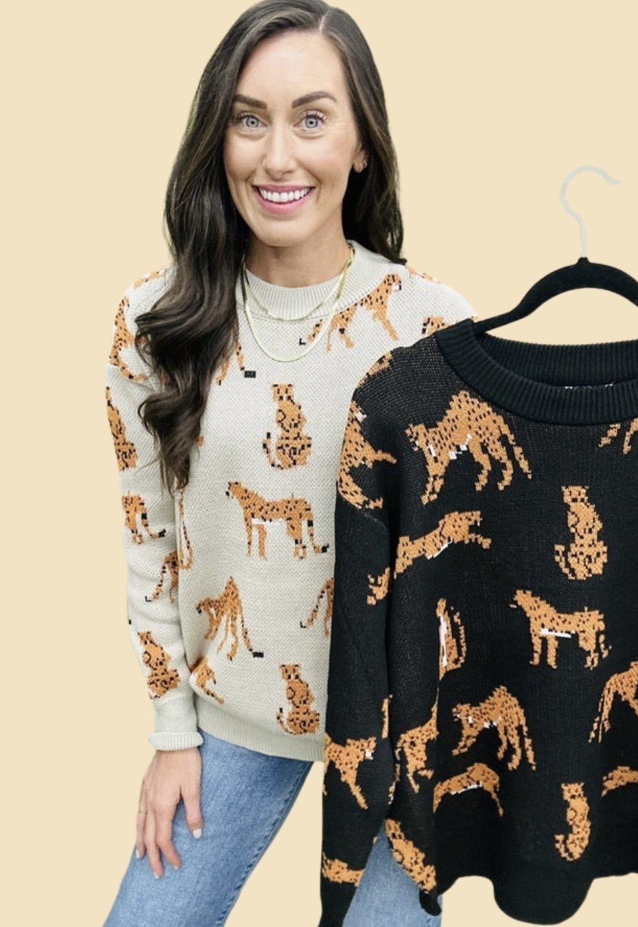 The Friendship Sweater in 2 Colors/AS