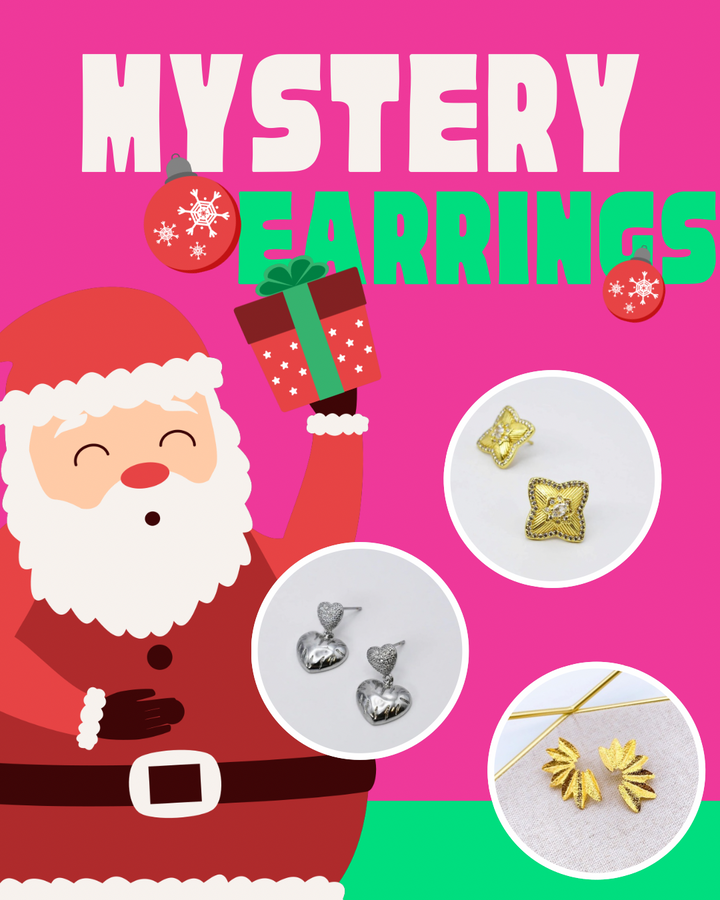 WEB MYSTERY Treasure Jewels Earrings