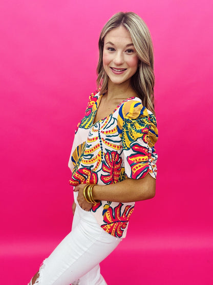 The St. Tropez Ruched Top