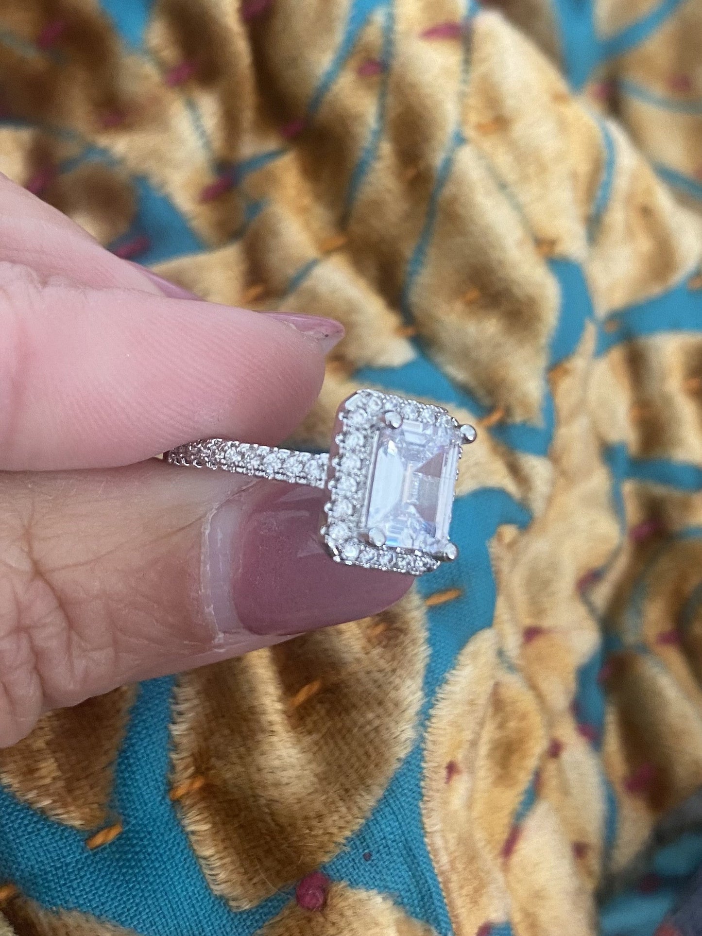 The Framed Rectangle Upgrade Ring