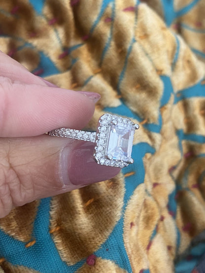 The Framed Rectangle Upgrade Ring