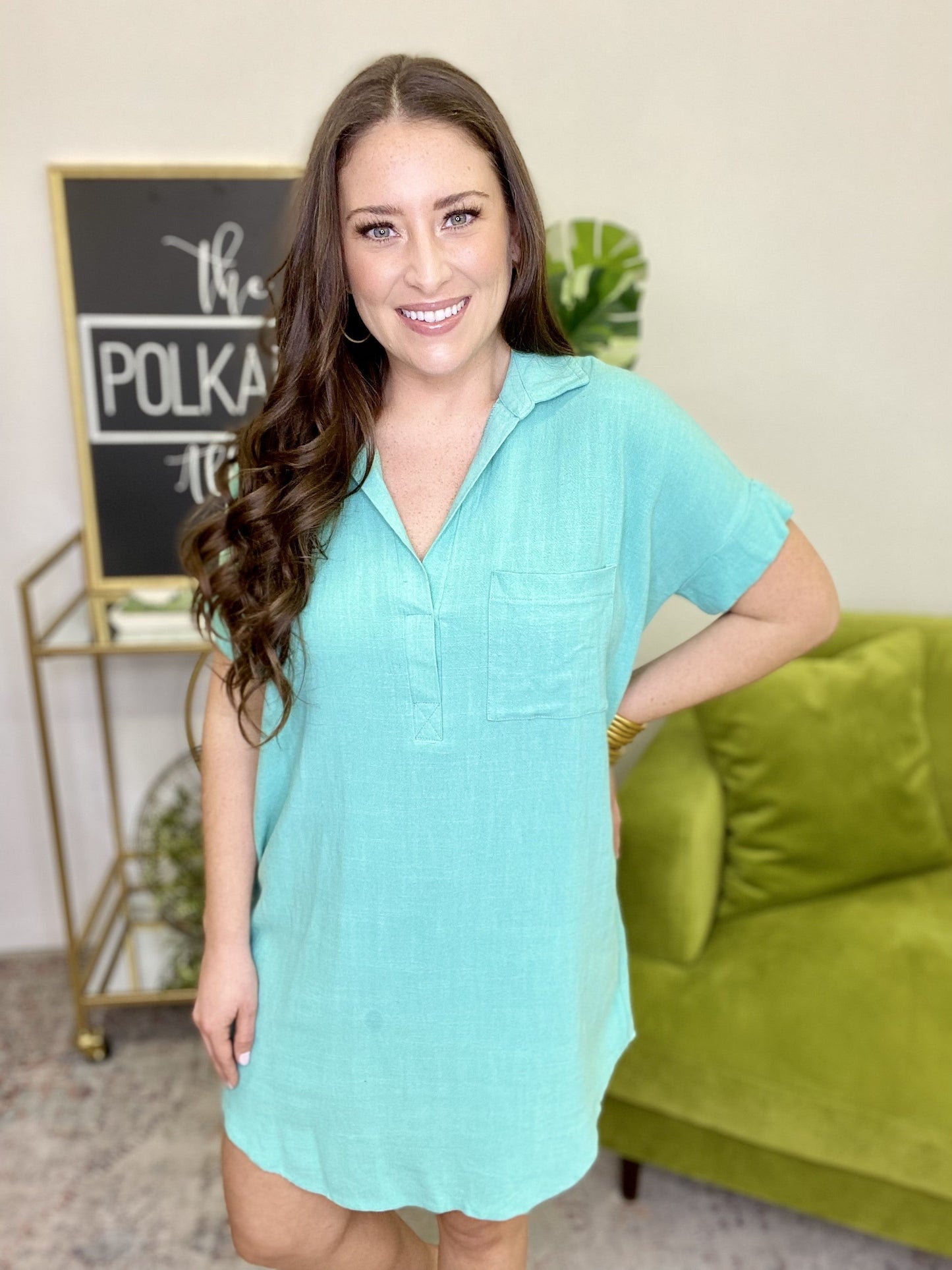 The Laurel Linen Dress-4 Colors
