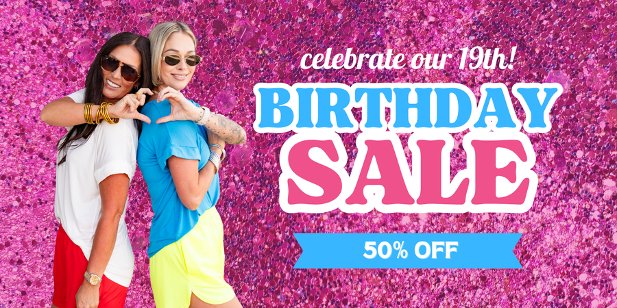 50% off Birthday Sale