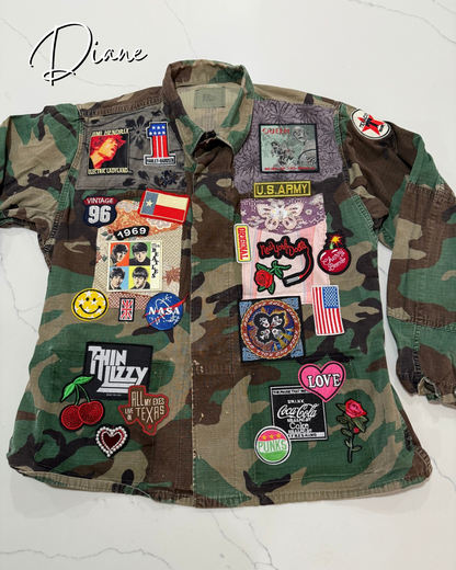 One of a Kind Vintage Camo Jackets