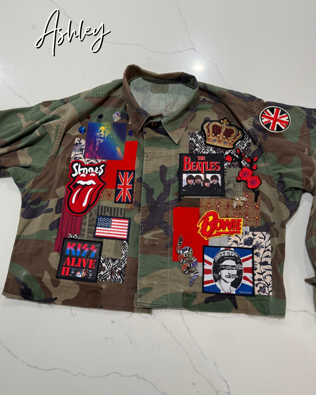One of a Kind Vintage Camo Jackets