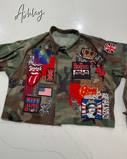 One of a Kind Vintage Camo Jackets