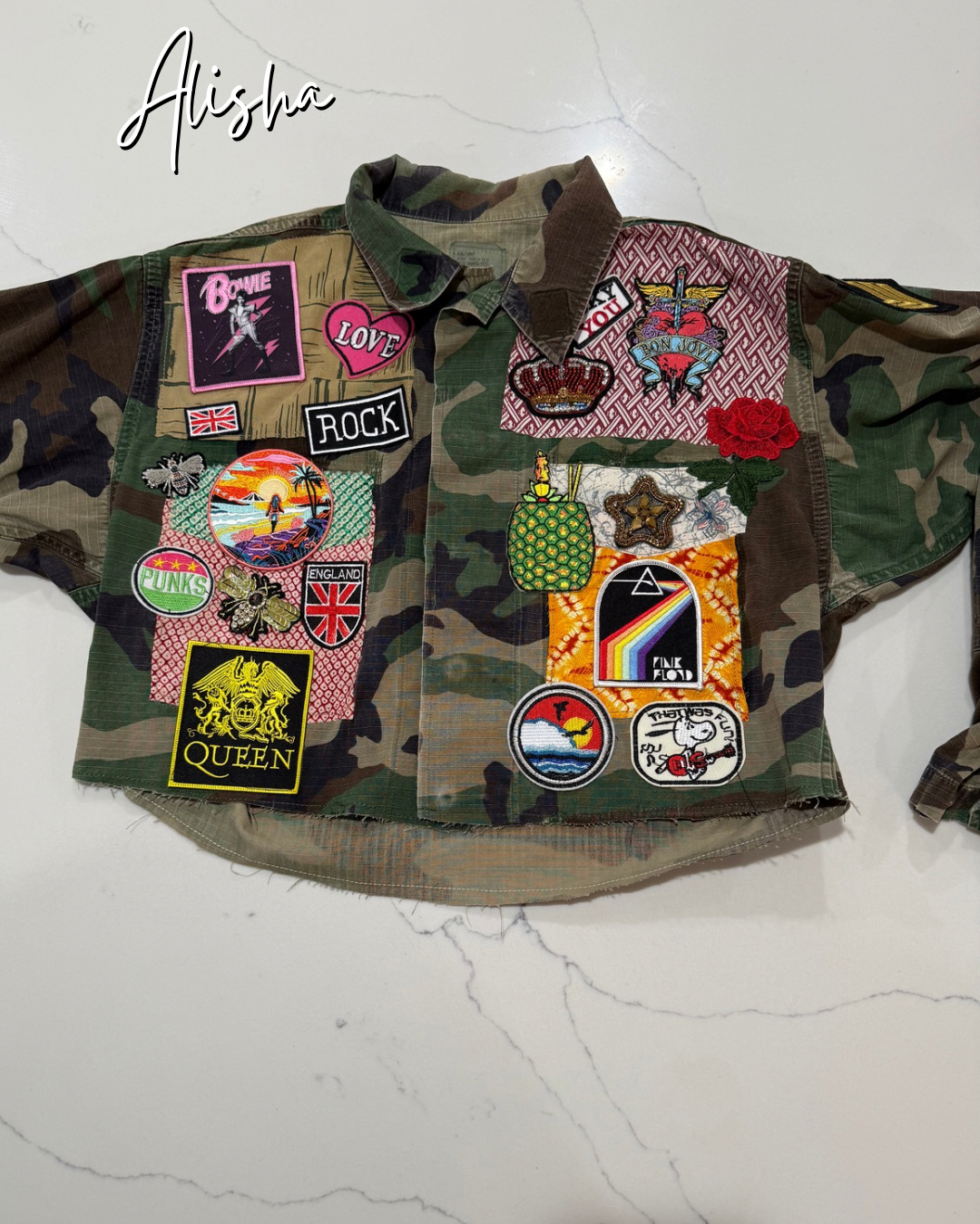 One of a Kind Vintage Camo Jackets