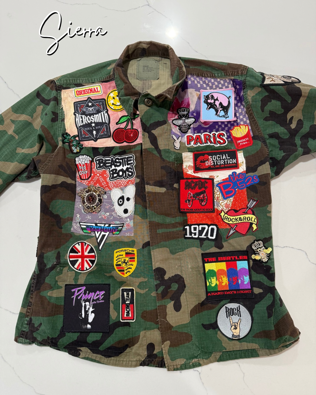 One of a Kind Vintage Camo Jackets