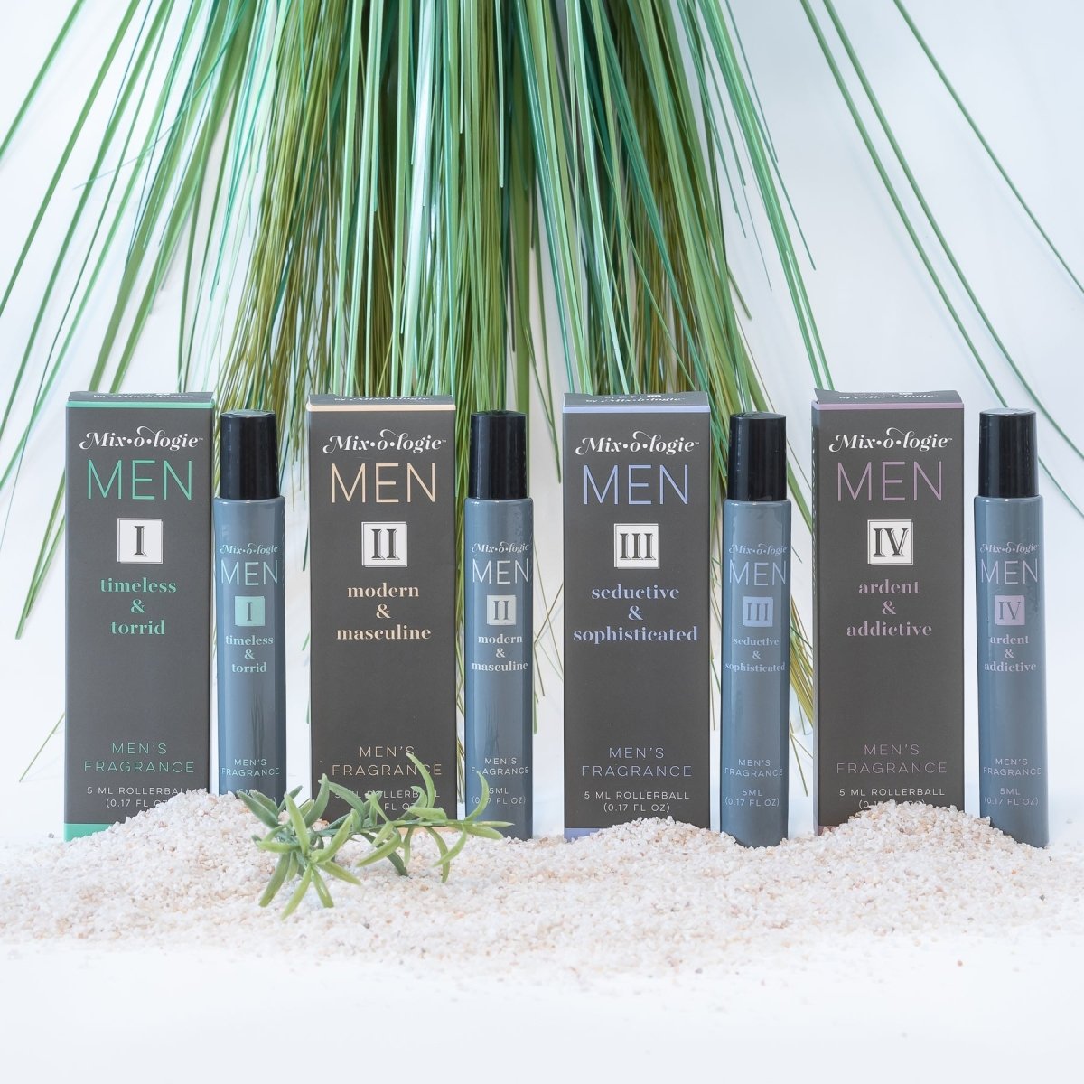 Rollerball Cologne for Men (5 mL) with Free Bar Soap by Mixologie