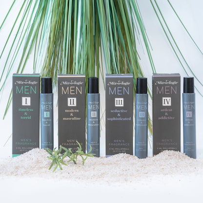 Rollerball Cologne for Men (5 mL) with Free Bar Soap by Mixologie